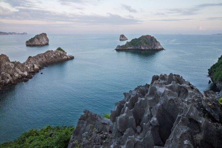 The Old Carabiner and the Woman at Lan Ha Bay