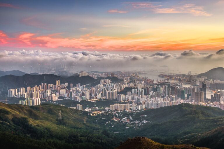 Taipa Grande at Sunset: Watching Macau’s Neon Inferno Ignite From Above